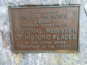 There's such a sense of history in the Gathering Room at Walker Memorial Library