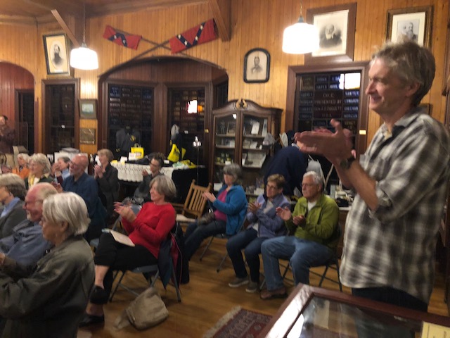 It was great to see so many friends on Peaks at the beautiful Fifth Maine. Thanks to Bill and Nancy Hall, who manage the historic treasure, for making it available for this event.